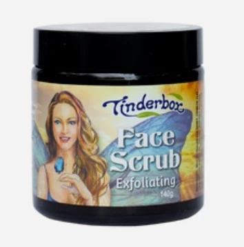 Tinderbox Natural Exfoliating Face Scrub 140g, A Deep Pore Cleanser - Image 2