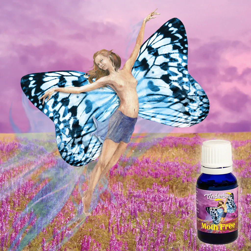 Tinderbox Moth Free Kit Blend & Cards; Aromatherapy Clothes Protector {Repels Moths & Silverfish} - Image 3