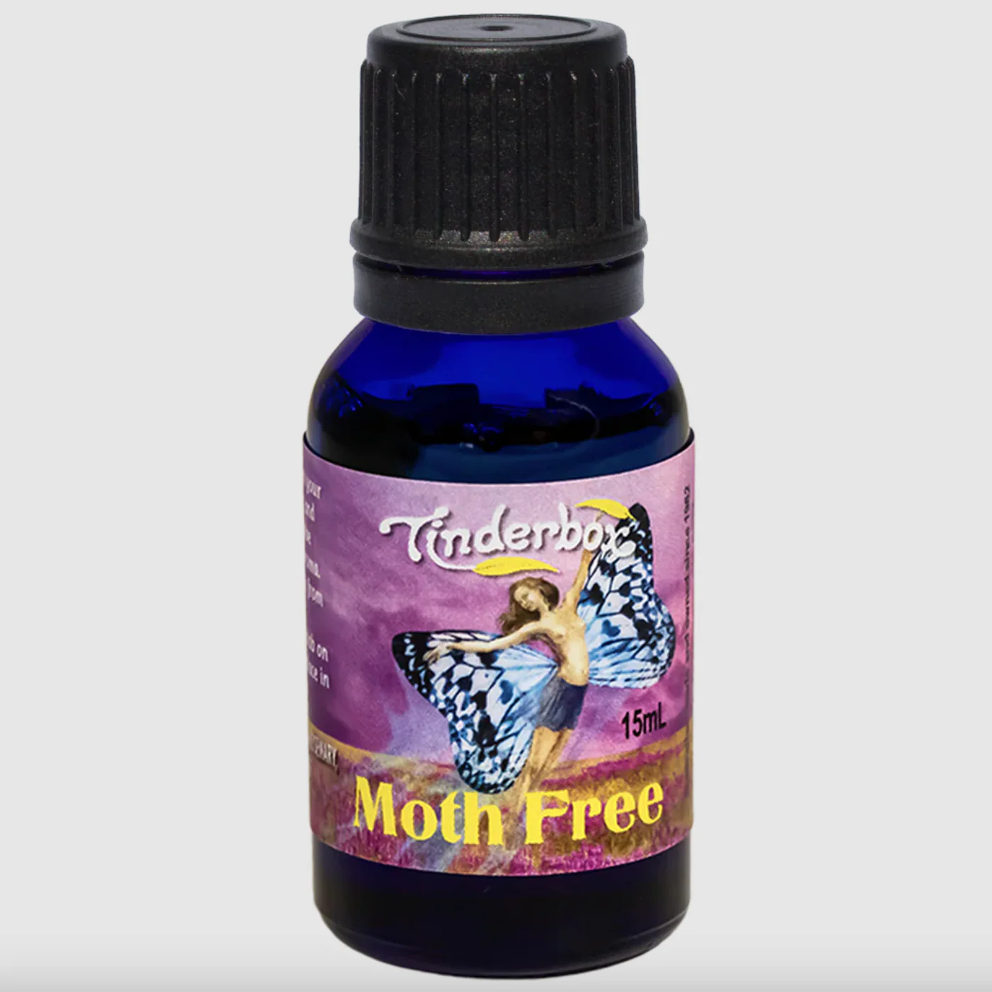 Tinderbox Natural Moth Free Essential Oil 15mL, Repels Moths & Silverfish - Image 2