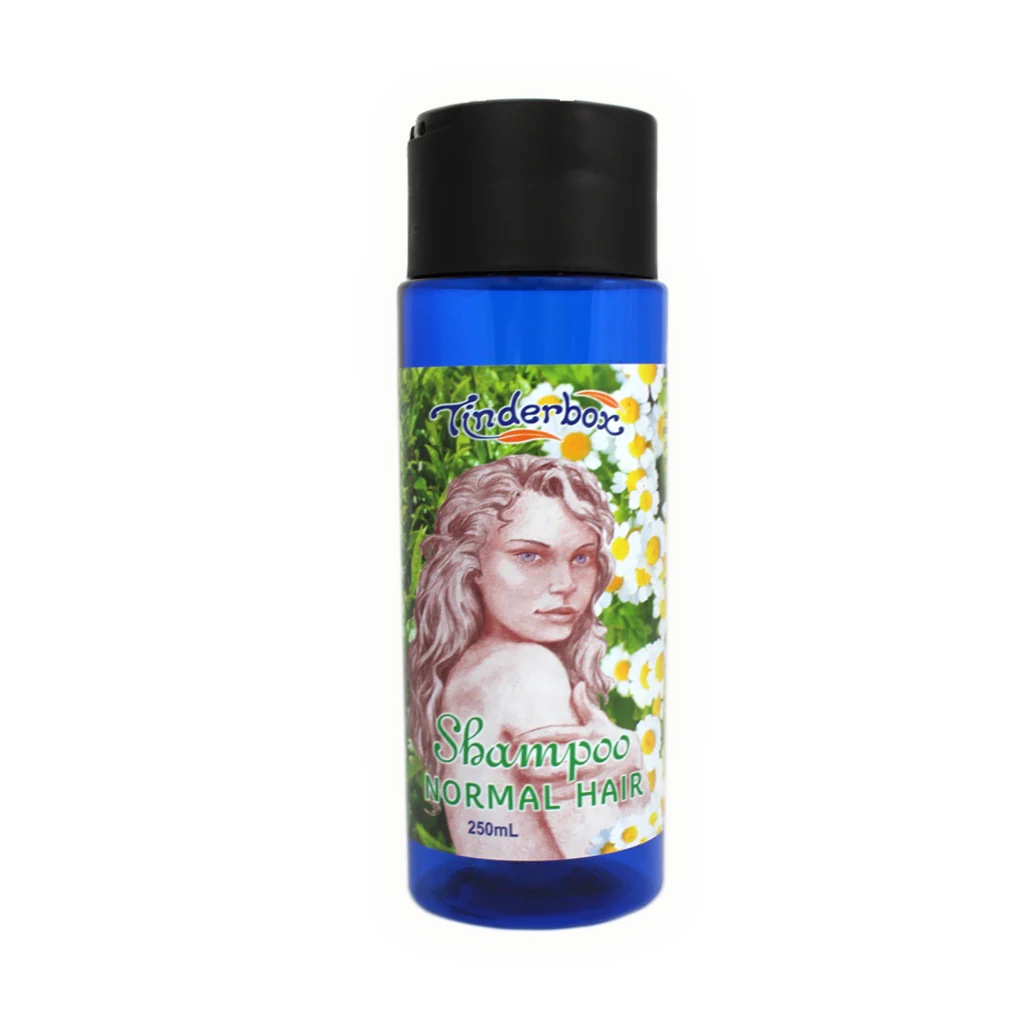 Tinderbox Shampoo For Normal Hair 250mL, With Chamomile & Green Tea Extract - Image 2