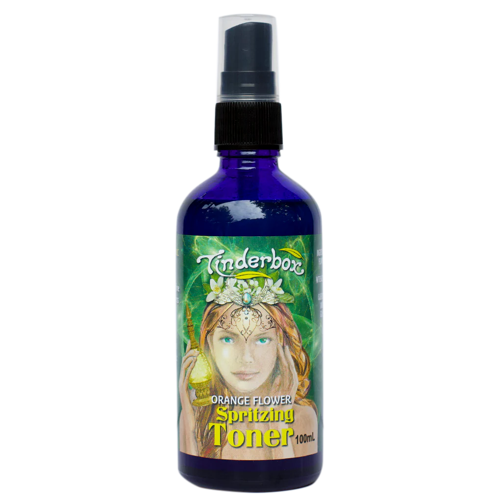 Tinderbox Orange Flower Spritzing Toner 100mL, Refreshing & Clarifying - Image 2