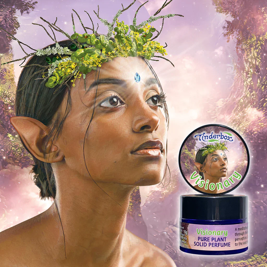Tinderbox Visionary Solid Perfume 15g, Shed Light In The Dark