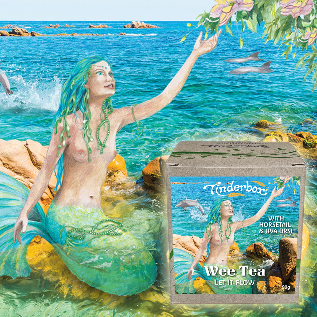 Tinderbox Wee Tea 90g, Let It Flow With Horsetail & Uva Ursi