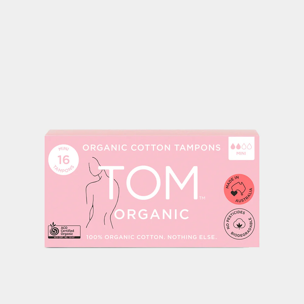 Tom Organic Tampons 16pk, Mini