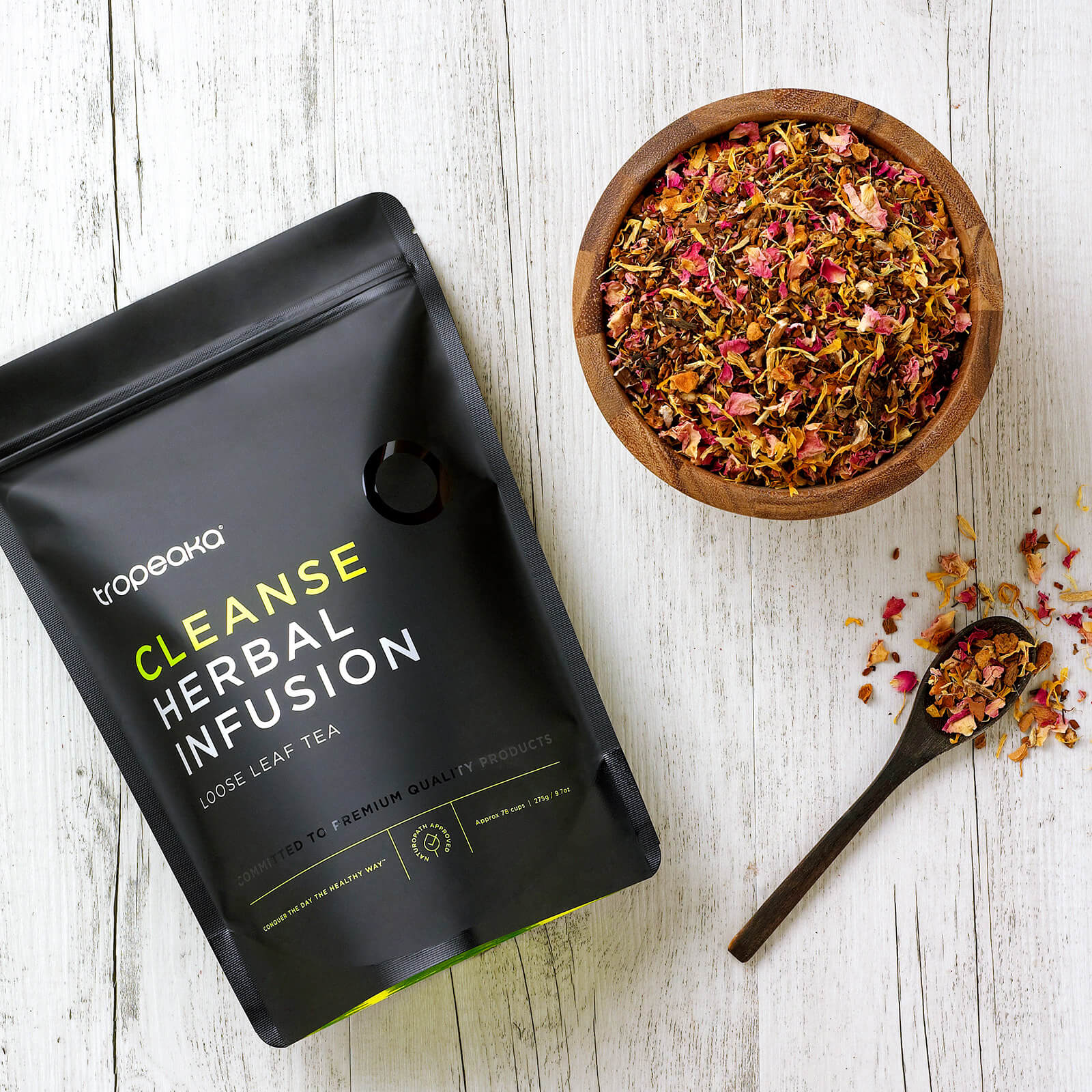 Tropeaka Herbal Infusions 125g, Cleanse