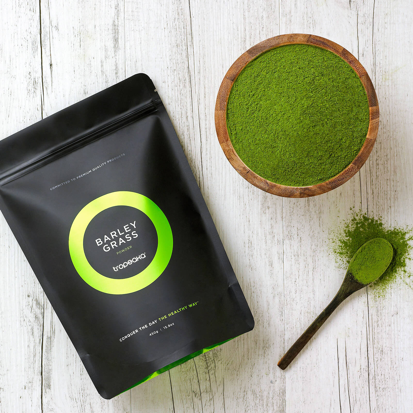 Tropeaka Superfood Powder 200g, Barley Grass