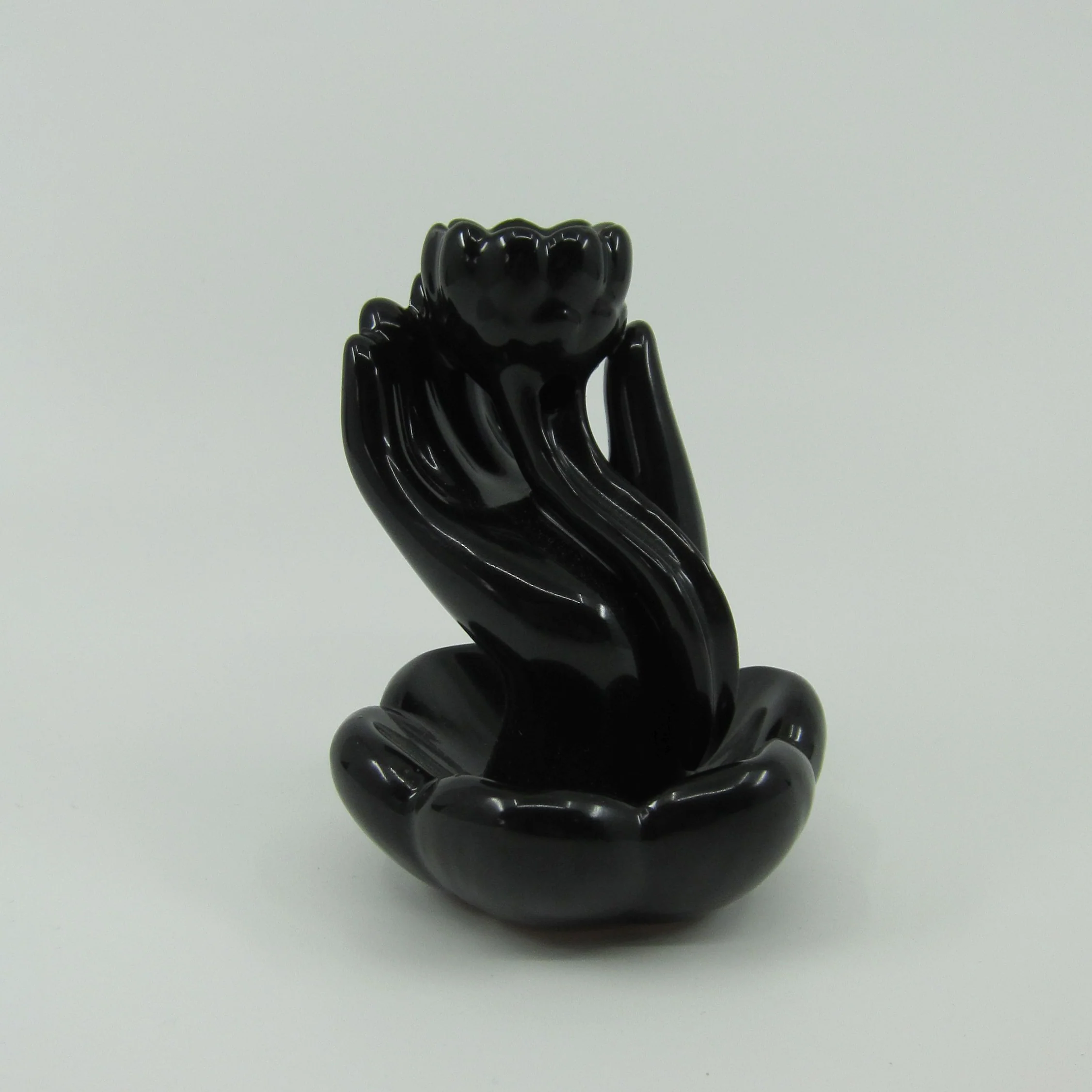 Tulsi Backflow Lotus in Hand - Image 2