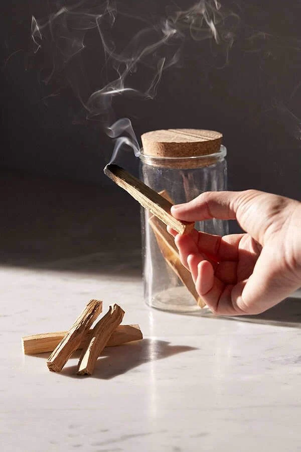 Tulsi Peruvian Palo Santo Sticks, 3 Sticks