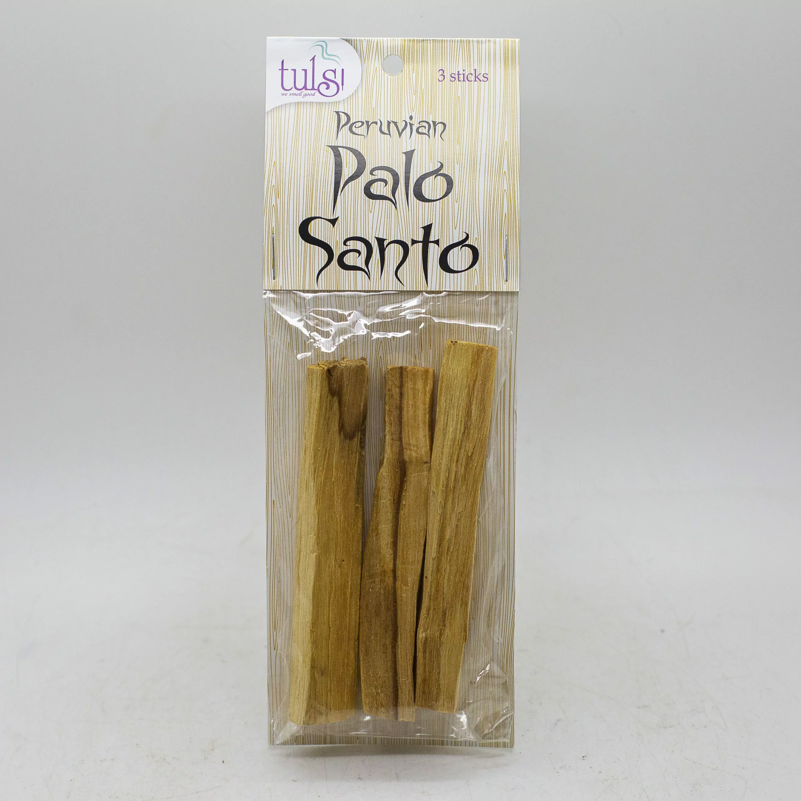 Tulsi Peruvian Palo Santo Sticks, 3 Sticks - Image 2