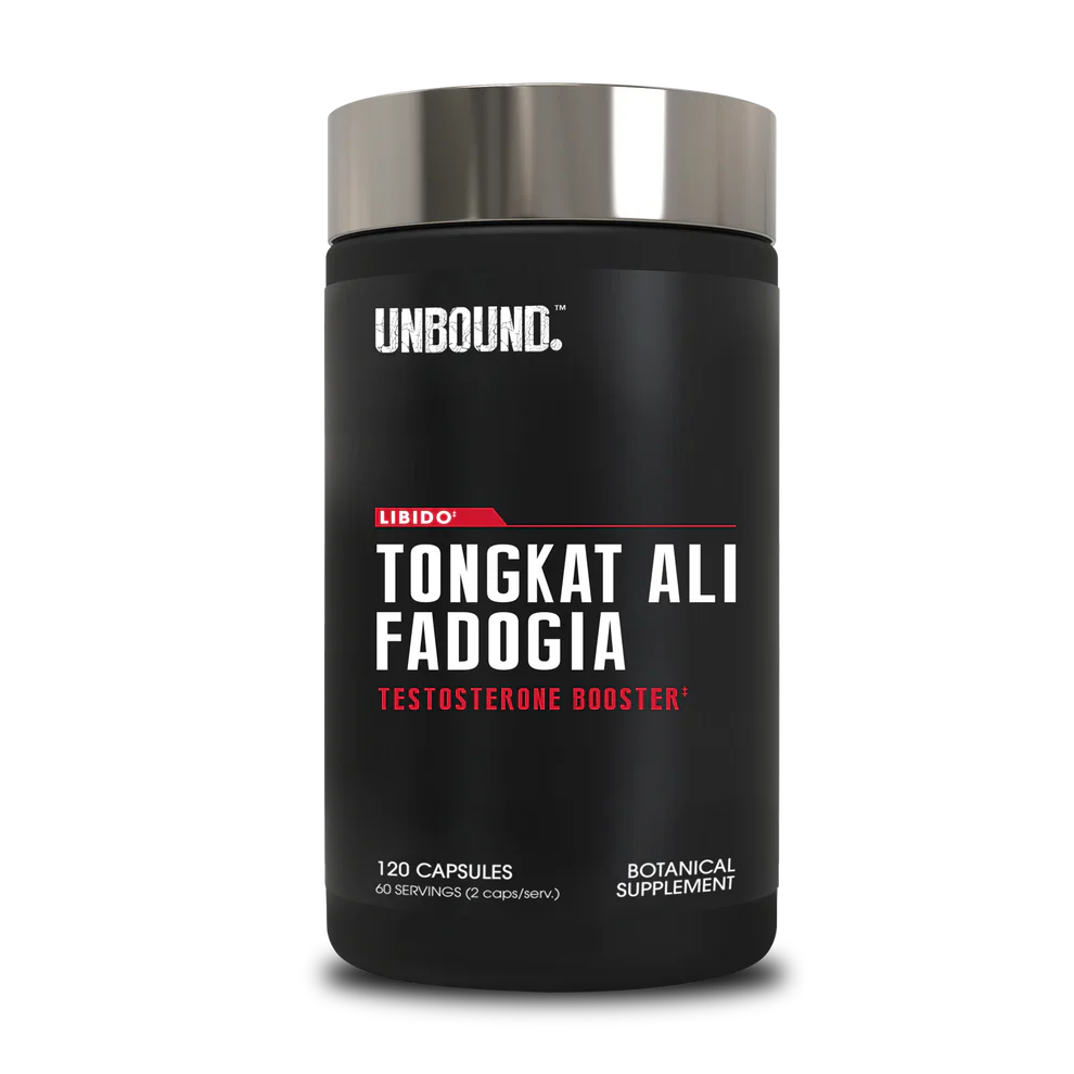 Unbound. Libido Tongkat Ali Fadogia 120 Capsules, Testosterone Booster