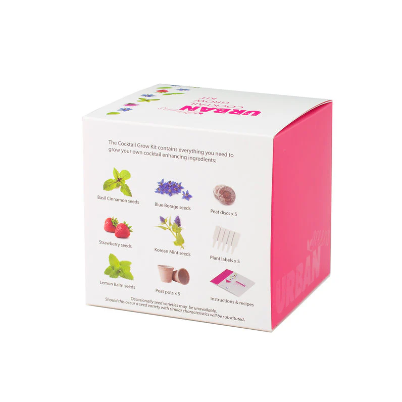 Urban Greens Grow Kit 10x10cm, Cocktail Garnish - Image 4