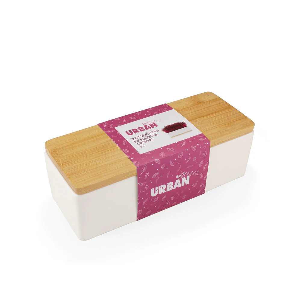 Urban Greens Mini Garden Sprouts Kit, Ruby Amaranth