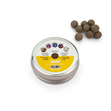 Urban Greens Seed Balls (For Planting) Bee Friendly Flowers (24 Per Tin) - Image 3