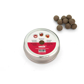 Urban Greens Seed Balls (For Planting) Field Of Poppies (24 Per Tin) - Image 3