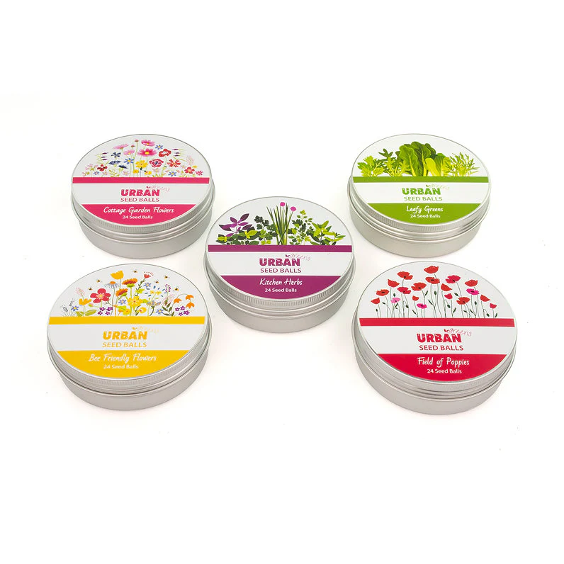 Urban Greens Seed Balls (For Planting) Tomato Garden (24 Per Tin) - Image 5