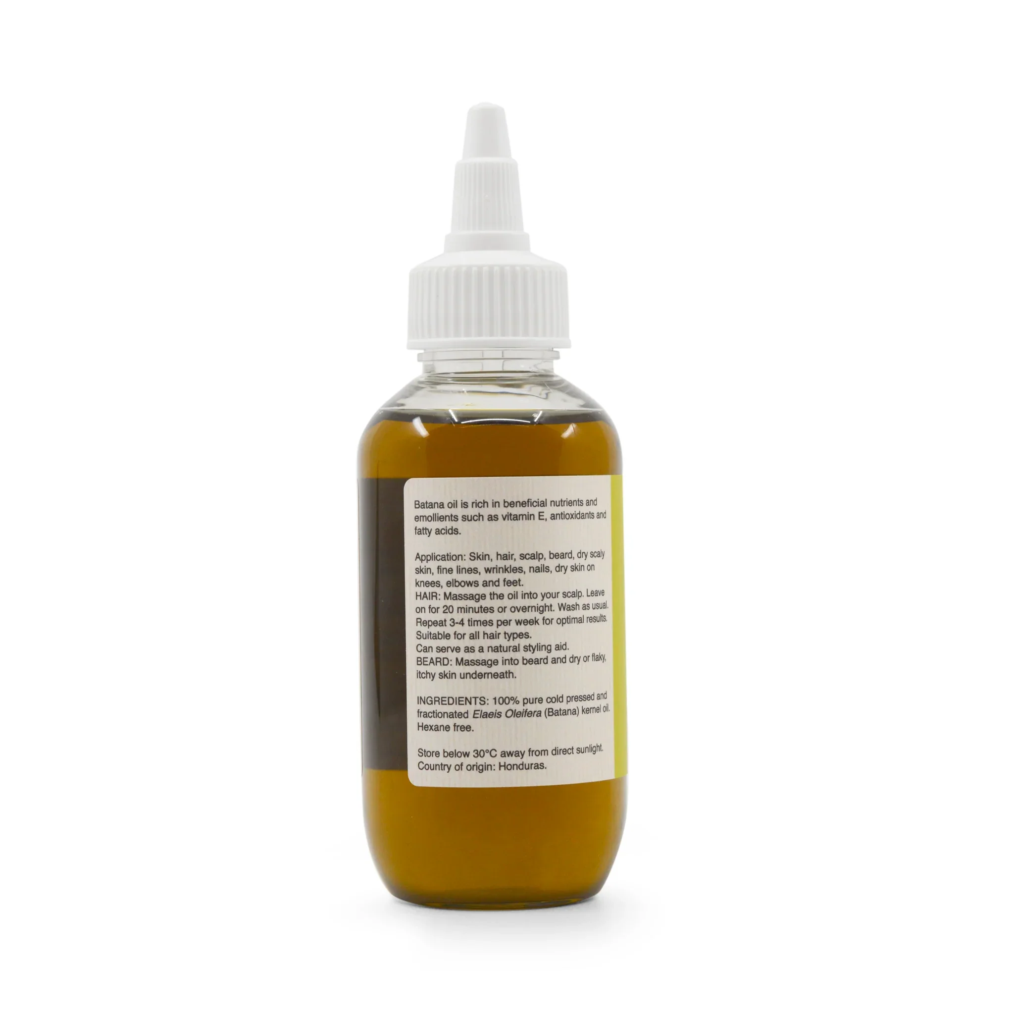 Vrindavan 100% Pure Batana Oil 100mL, Wild Harvested - Image 3