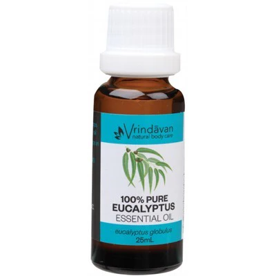 Vrindavan Essential Oil 100% Pure Eucalyptus, 25mL Or 50mL - Image 3