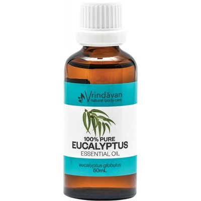 Vrindavan Essential Oil 100% Pure Eucalyptus, 25mL Or 50mL - Image 4