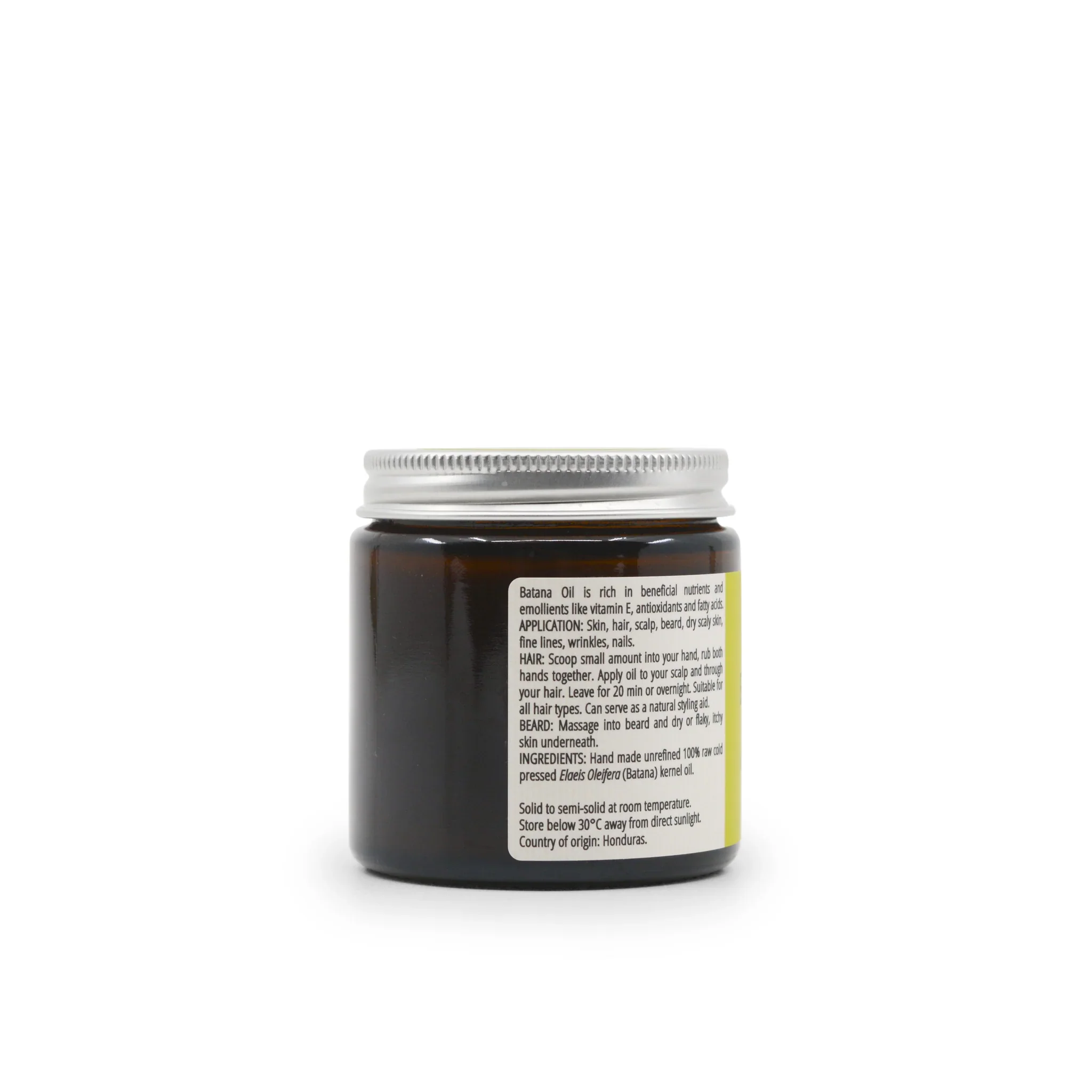 Vrindavan 100% Pure Raw Batana Oil Paste 100mL, Wild Harvested - Image 3