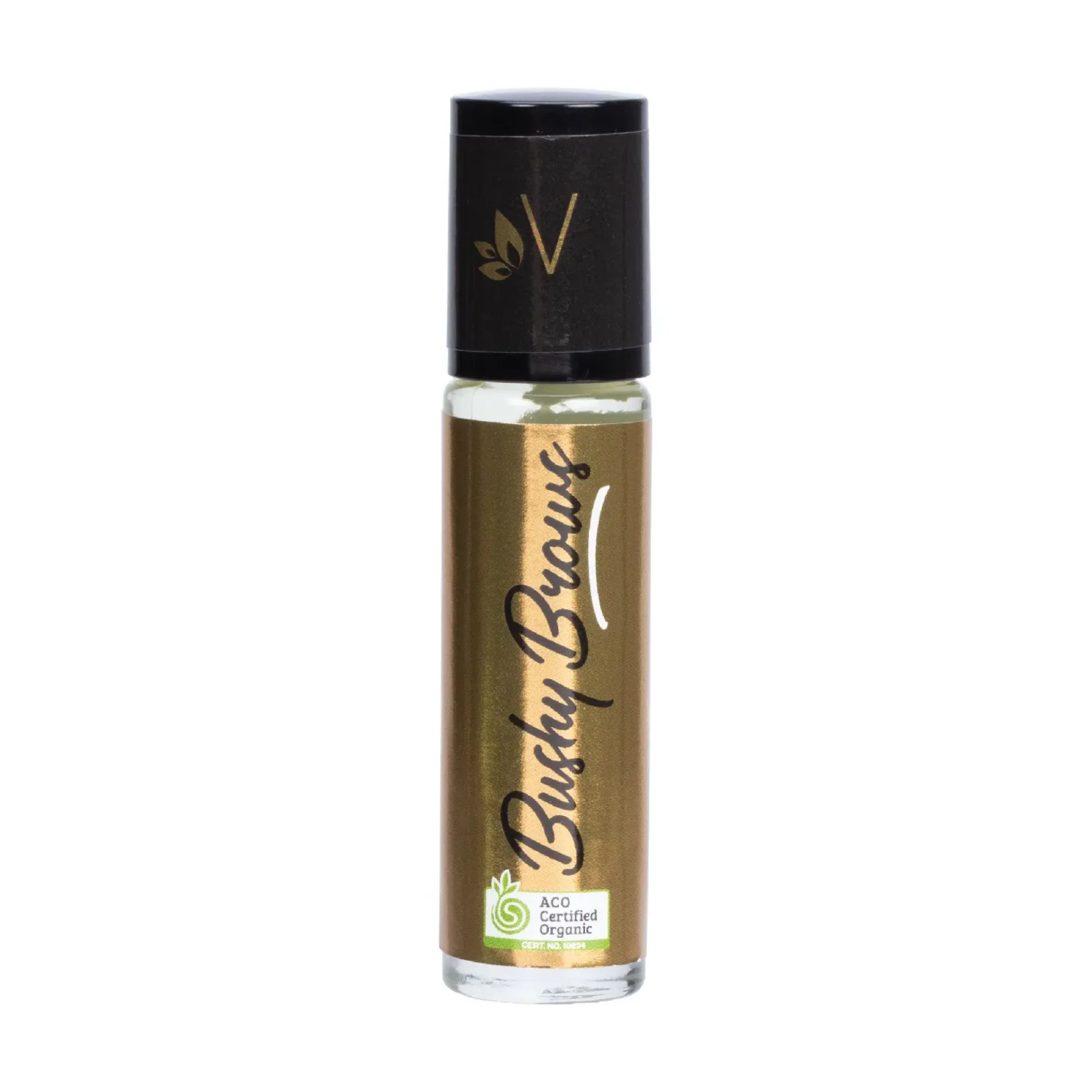 Vrindavan Bushy Brows 10ml, Unrefined Black Castor Oil Or Gold Certified Organic Castor - Image 3