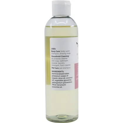 Vrindavan Castile Soap Majestic Rose 250mL, Gentle On The Skin With Rose - Image 2