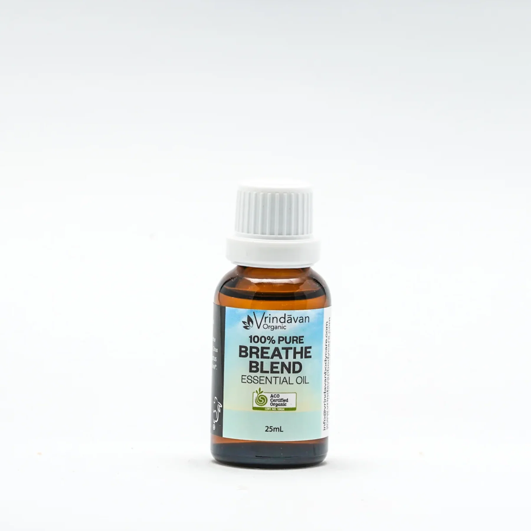 Vrindavan Essential Oil 100% Pure Breathe Blend, 25mL
