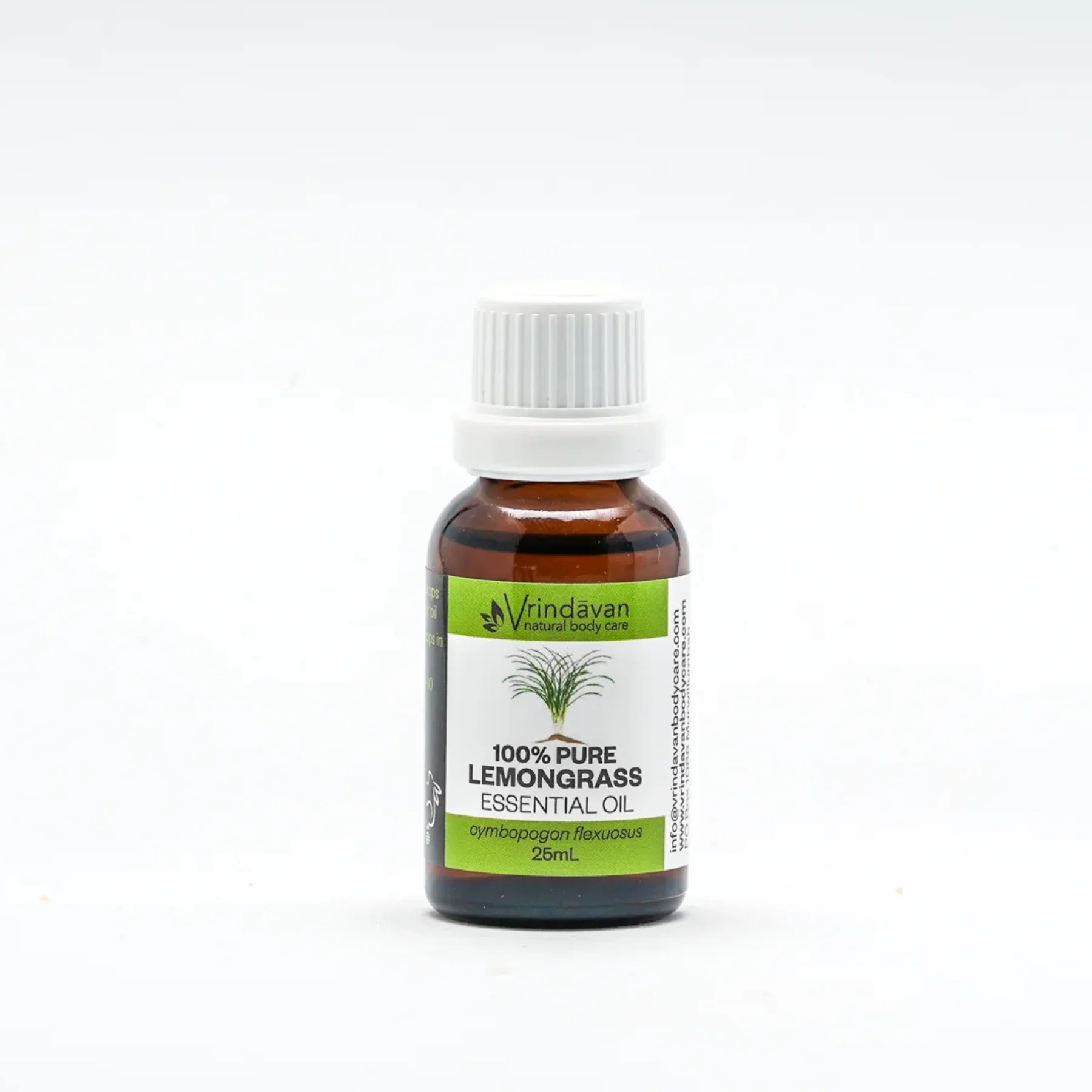 Vrindavan Essential Oil 100% Pure Lemongrass, 25mL