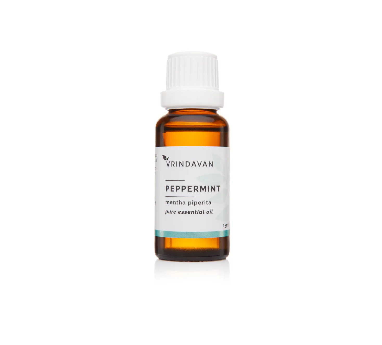 Vrindavan Essential Oil 100% Pure Peppermint 25mL Or 50mL, Cooling & Refreshing Properties