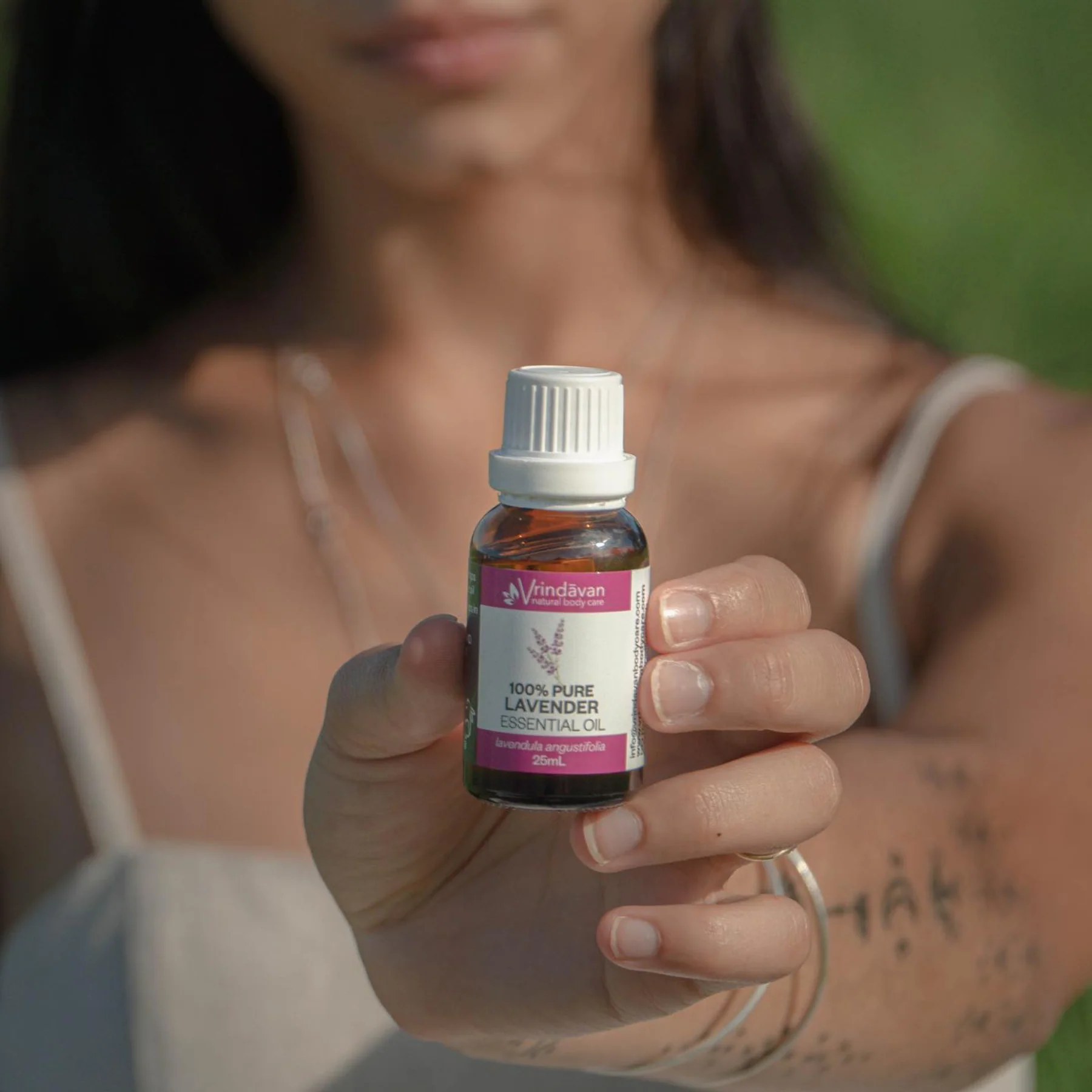 Vrindavan Essential Oil 100% Pure Lavender, 25mL Or 50mL