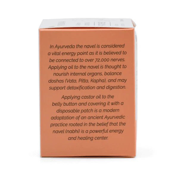 Vrindavan Self-Adhesive Castor Oil 20 Patches, Targeted Application Of Castor Oil - Image 3
