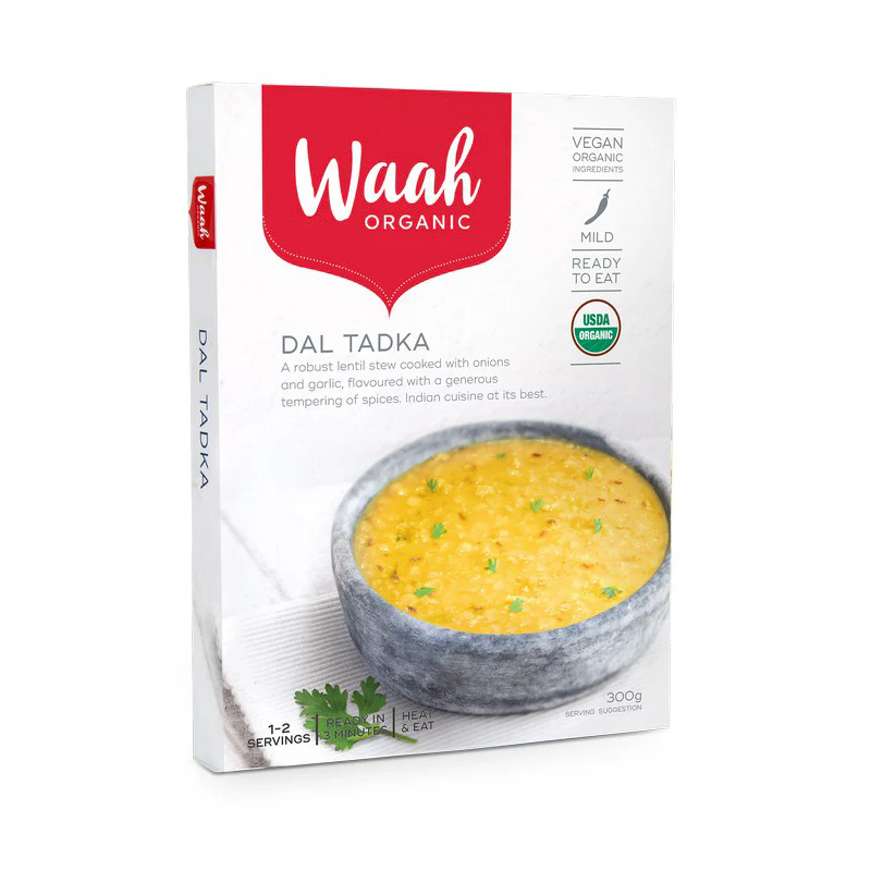 Waah Organic Dal Tadka 300g, Pleasing Aroma & Distinctive Taste