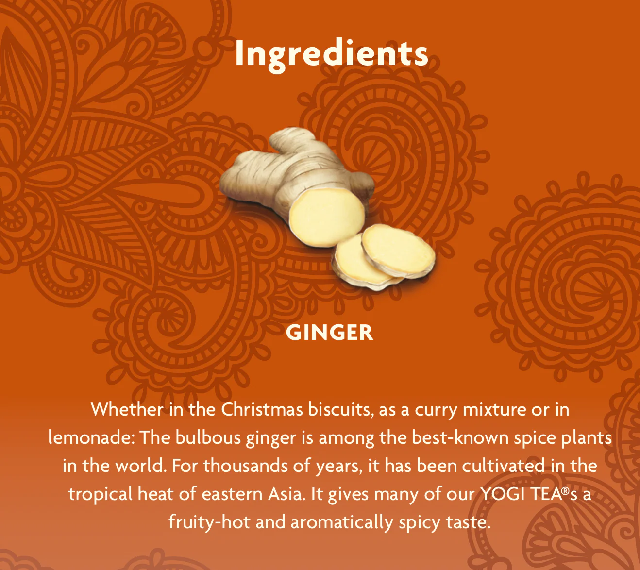 Yogi Herbal Tea 16 Bags, Ginger Supports Healthy Digestion - Image 3