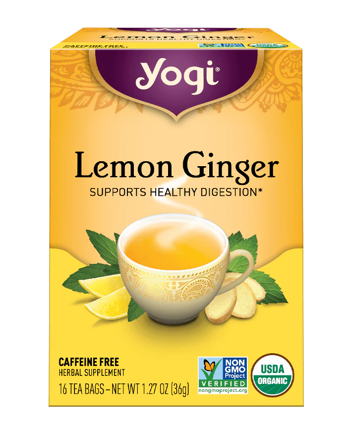 Yogi Tea Herbal Tea, Lemon Ginger 16 Bags