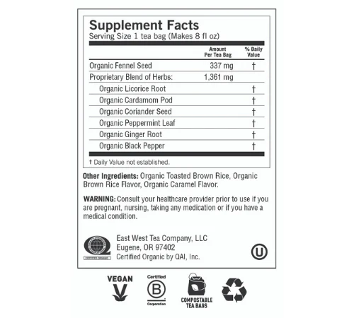 Yogi Tea Herbal Tea, Stomach Ease 16 Bags - Image 2