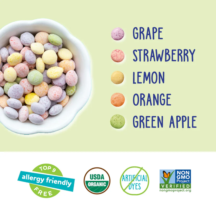 Yum Earth Organic Sour Giggles 142g, Chewy Candy Bites - Image 2
