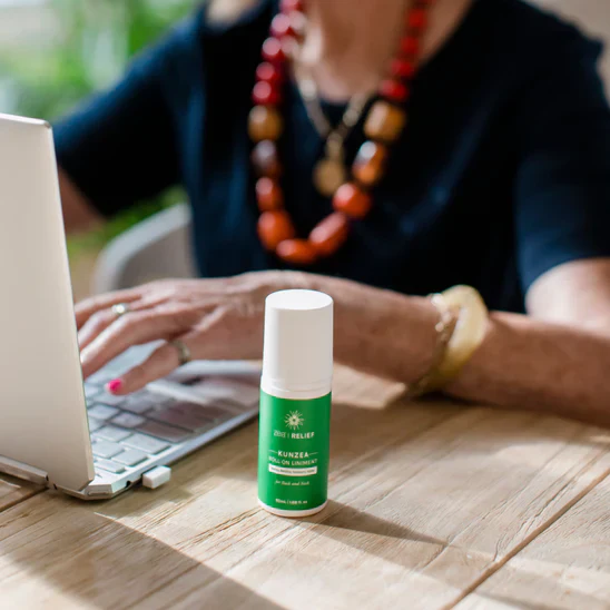 Zea | Relief | Kunzea Pain Relief Roll On 50mL, On The Go No-Mess Applicator - Image 4