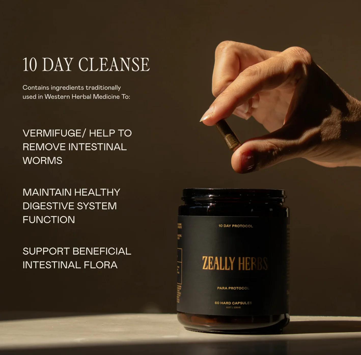 Zeally Herbs 10 Day Para Protocol 60 Capsules, Cleanses & Eliminates Parasites - Image 2