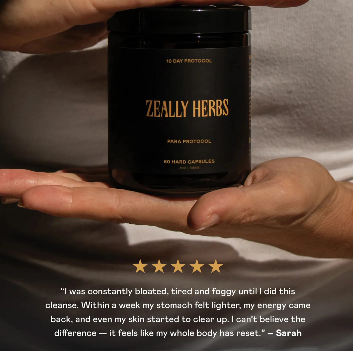 Zeally Herbs 10 Day Para Protocol 60 Capsules, Cleanses & Eliminates Parasites - Image 4