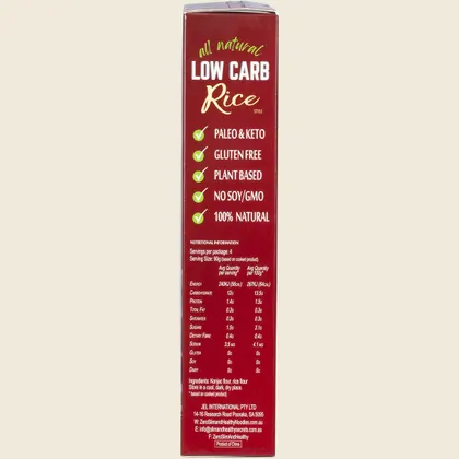 Zero Slim & Healthy Low Carb Rice 160g Or 1kg, Paleo & Keto - Image 2